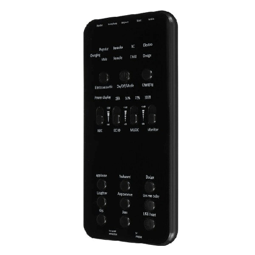 Trade Shop Traesio-scheda Audio Esterna Live Bluetooth Per Dirette Streaming Con Microfono Hp-202 -
