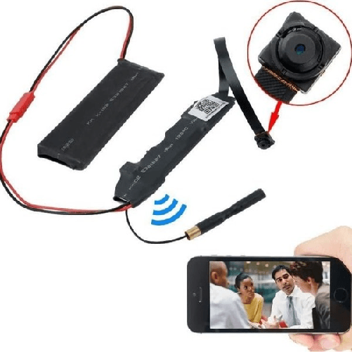 Trade Shop Traesio-telecamera Nascosta Microcamera Spy Video Camera Spia Wifi P2p Detection Mpx -