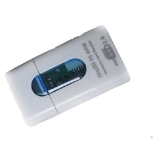 Trade Shop Traesio-lettore Di Memory Card Reader Usb T-flash Adattatore Per Pc Notebook Plug&play -