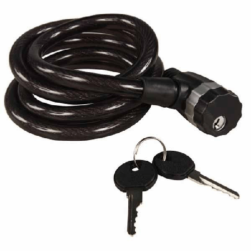 Catena Con Lucchetto E 2 Chiavi In Acciaio Per Moto E Bicilette 1,5 Metri 12 Mm -