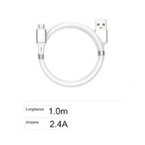 Cavo Usb A Micro Usb Per Ricarica Dati Da 2400ma 1 Metro Per Smartphone F-s028 -