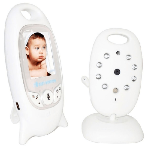 Trade Shop Traesio-baby Monitor Control Neonato Wireless Audio Video Sorveglianza Sonno Bambino -