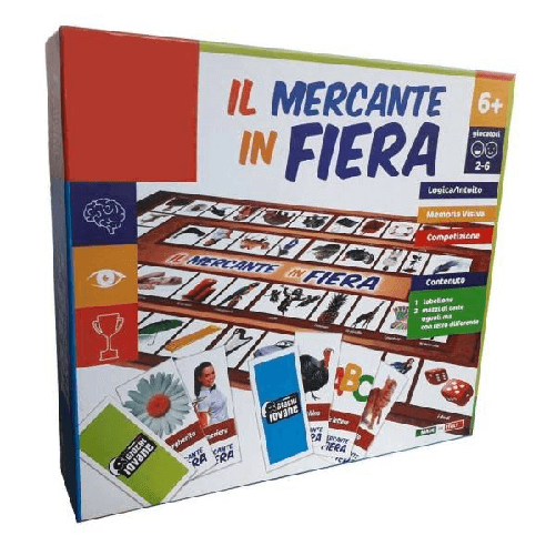 Il Mercante In Fiera Giochi Da Tavolo Di Logica 2-6 Giocatori Giochi Iovane -