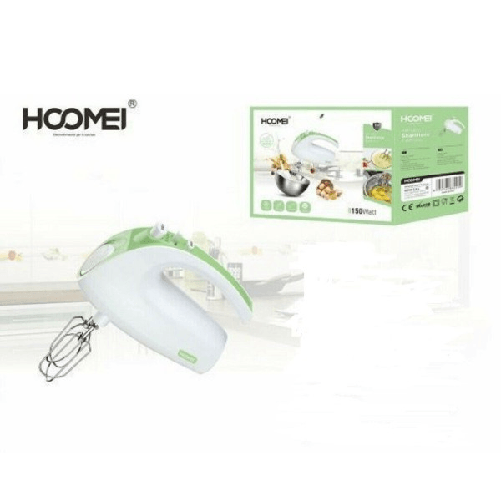 Trade Shop Traesio-sbattitore Elettrico 5 Velocita' Frullatore Impastatore 150 Watt Hoomei Hm-6855 -
