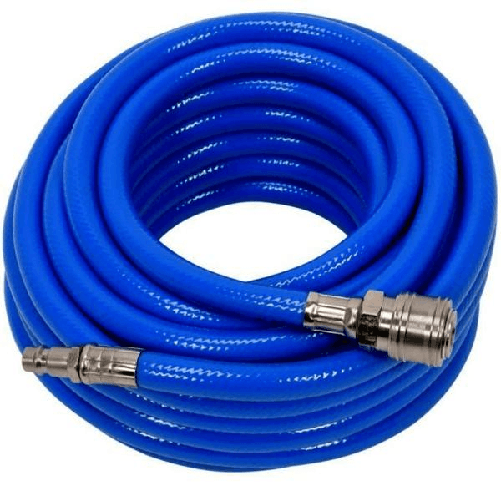 Tubo Aria Compressa Flessibile Per Compressore 20 Metri Raccordo Rapido 1/4′′ -