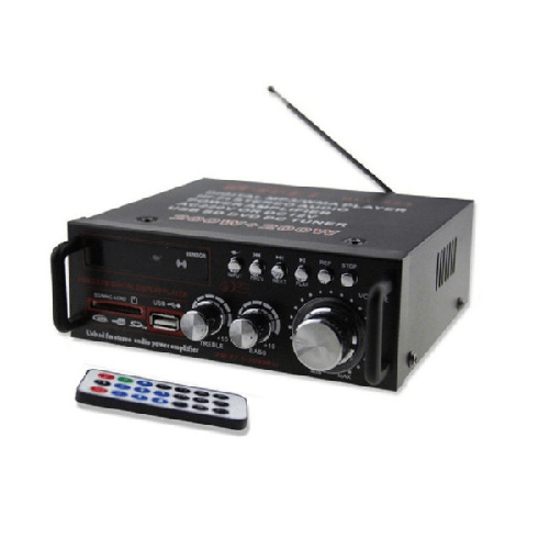 Amplificatore Blj-253 Mini Usb Sd Fm Audio Stereo Auto Moto Mp3 Hi-fi 12v Speaker -