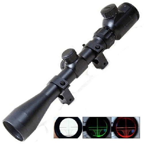 Trade Shop Traesio-mirino Ottico Di Precisione Per Fucile Carabina Con Reticolo Illuminato 3-9x40e -