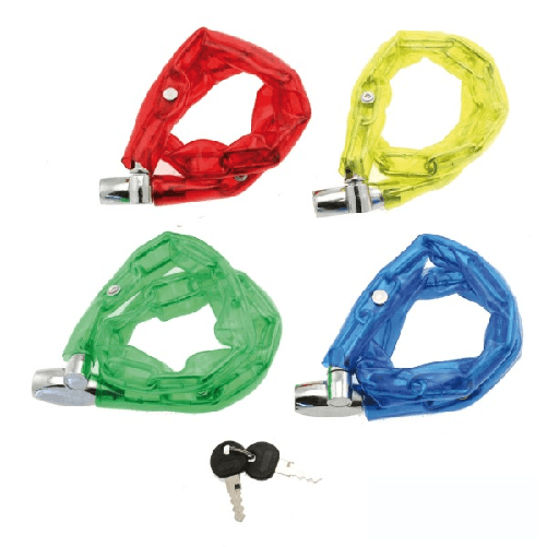 Trade Shop Traesio-catena Antifurto Moto Scooter Antigraffio Lucchetto Bici Bicicletta In Acciaio -