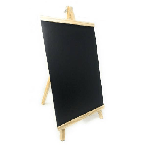 2 Lavagne In Ardesia Con Cavalletto In Legno Segnaposti Lavagna X Bar Ristorante -