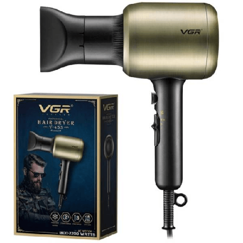 Trade Shop Traesio-asciuga Capelli Ricci Lisci Phon Professionale Parrucchieri 2200w Diffusore V453 -