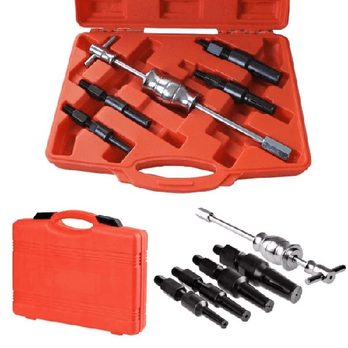 Trade Shop Traesio-set 5 Pz Professionali Estrattori Per Cuscinetti Interni Ciechi Auto Hy-905703 -