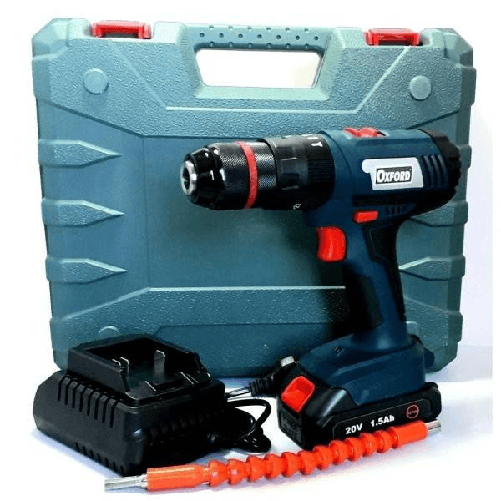 Trapano Avvitatore A Batteria Litio A Percussione 20v Doppia Batteria + Valigia -