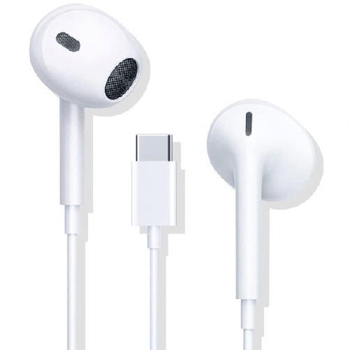 Auricolari Cuffie In-ear Stereo Vivavoce Con Presa Type-c Per Smartphone Q-rs8 -