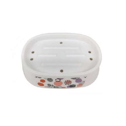 Cleafe-piattino Porta Sapone Saponetta Accessorio Arredo Bagno Con Sfere Astratte 87084 -