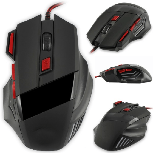 Andowl-mouse Professionale Gaming 3200 Dpi 7 Tasti Usb Ottico Laptop Videogiochi Q-802 -
