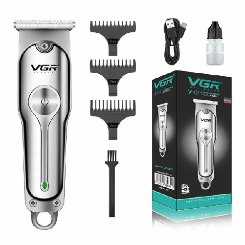 Trimmer Vgr V-071 Capelli Barba Corpo Ricaricabile Barbiere Elettrico Senza Fili -