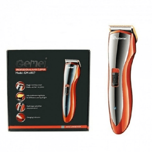 Tagliacapelli Professionale Cordless Uomo Ricaricabile Rifinitore Barba Gm-6027 -