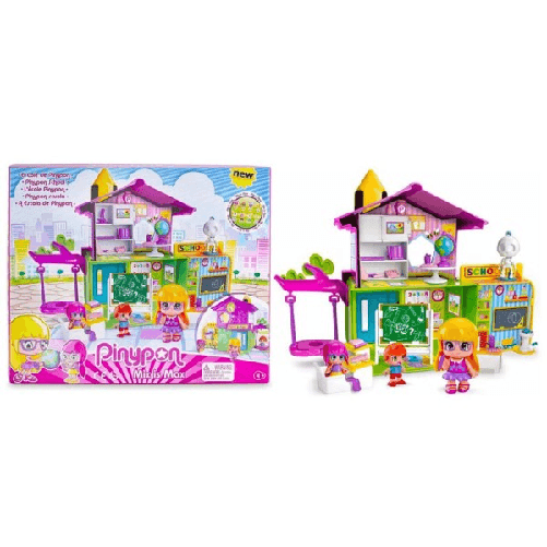 Scuola Giocattolo Pinypon Bambolina Per Bambini Divertimento Età Consigliata 4+ -