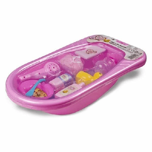 Playset Amore Mio Vasca Da Bagno Per Bambola Bambolotto Con Accessori Gioco -