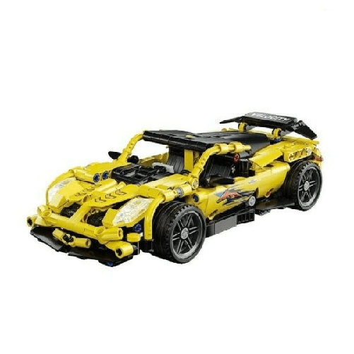 Costruzioni Mattoncini 509 + Pezzi Auto Sportiva Compatibile Q-jm801 -