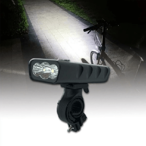 Torcia Luce Led Faro Fanale Per Bici Bicicletta Ipx6 Ricarica Micro Usb T-9287 -