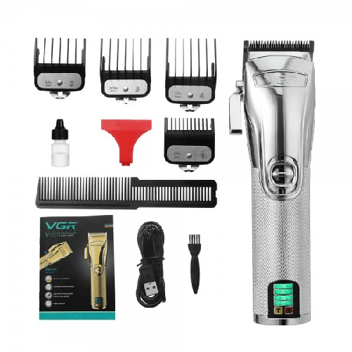 Maxtech-tagliacapelli Rasoio Elettrico Ricaricabile Professionale Usb Cordless Vgr V-227 -