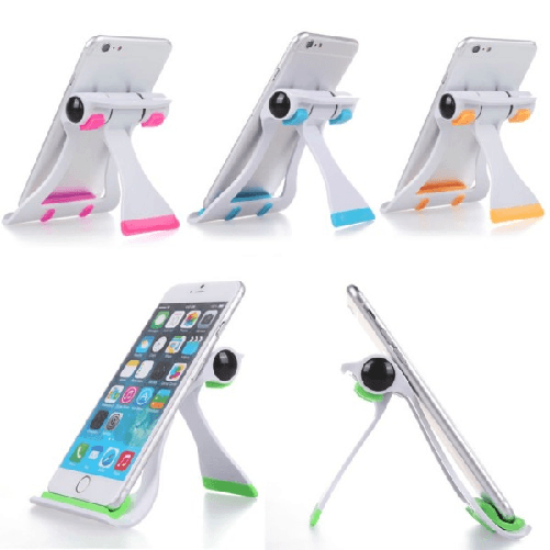 Porta Telefono Tablet Stand Da Scrivania Antiscivolo Rotazione Di 150° Q-t95 -