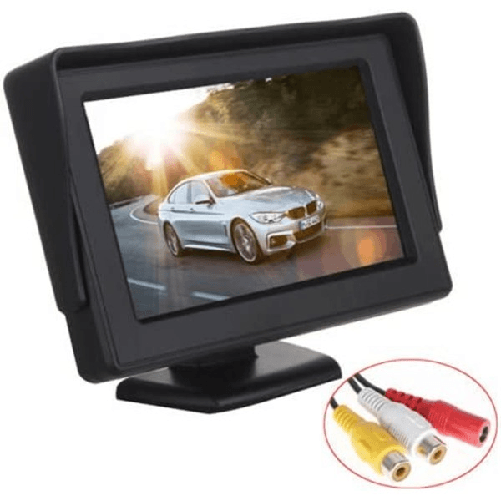Monitor Per Auto Suv Camioncino Q-ca901 Da 5" Hd Av A Colori Tft-lcd Telecamera -