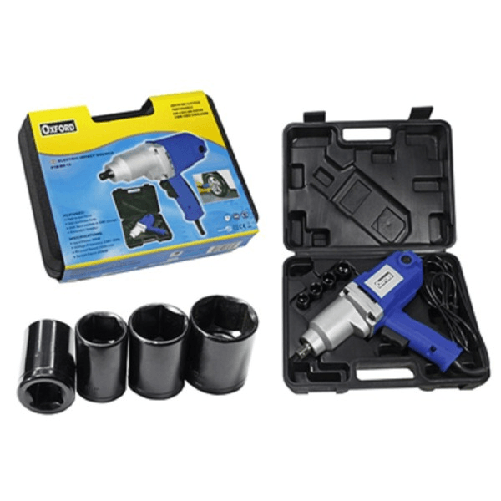 Avvitatore ½" Elettrico 800 Watt Impulso Svitaruote Elettronico Con Bussole -