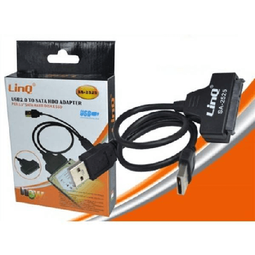 Adattatore Convertitore Sata Usb 2.0 A Hard Disk Sata 2.5 Velocità 480mbps Sa-2525 -