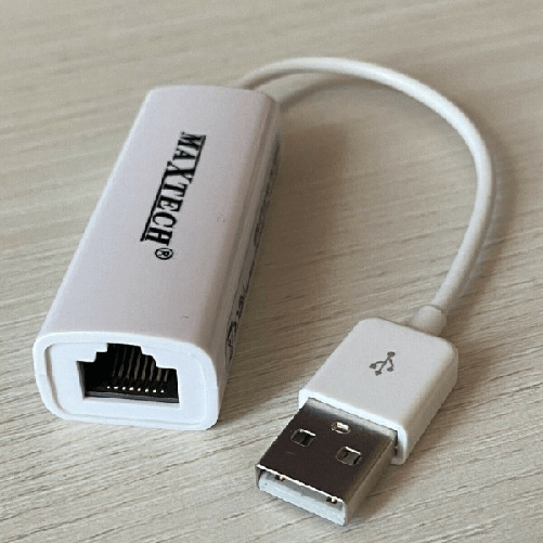 Adattatore Usb2.0 Lan Rj45 Per Cavo Ethernet Connessione Internet Pc Maxtech Usb-lan01 -