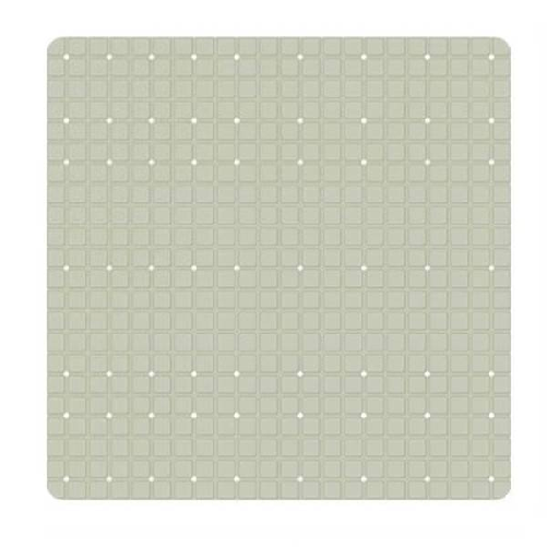 Cleafe-tappeto Tappetino Pvc Antiscivolo Per Vasca Bagno Doccia Quadrato 52x52cm 79765 -