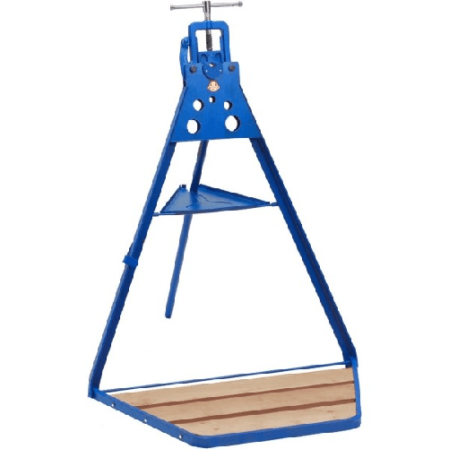 Cavalletto Portatile Idraulico 2" Pollici Ariex Morsa Banco Tubi Da Lavoro -