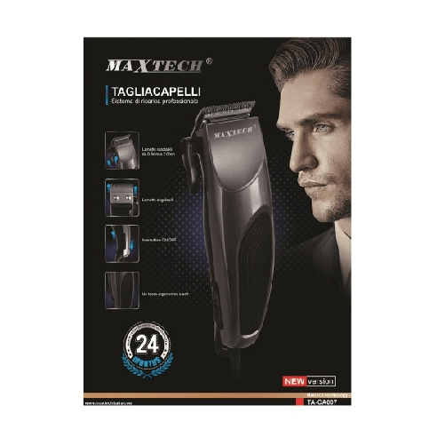 Tagliacapelli Rasoio Uomo Sistema Di Ricarica Professionale Maxtech Ta-ca007 -