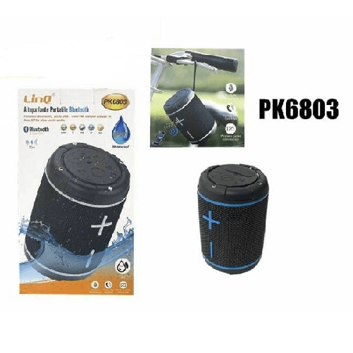Linq-speaker Cassa Bluetooth Portatile Impermeabile Usb Radio Fm Tf Linq Pk6803 -