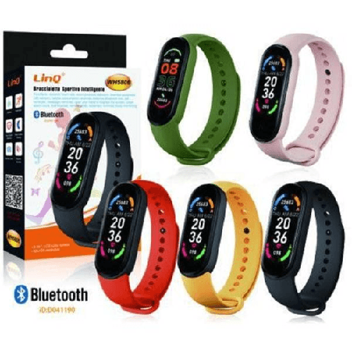 Linq-smartwatch Orologio Contapassi Smart Sportivo Bracciale Bluetooth Band Wh5806 -