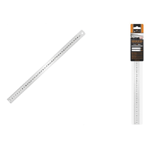 Kaela-righello Metro In Acciaio Inox Metallo 1mm A 40 Cm Riga Segnatura Cm Inch 97764 -