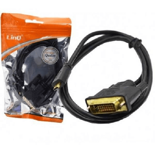 Cavo Adattatore Conversione Da Micro Hdmi A Dvi-d 24+1 Lunghezza 1,5 Mt Dv-c4526 -