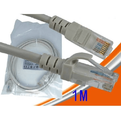 Linq-cavo Di Rete Ethernet Utp Cat.5 Rete Lan Rj45 Prolunga 1 Metro Router Modem It-1m -