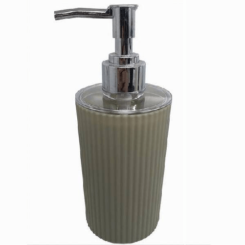 Dispenser Sapone Liquido Lavandino Beige Rigato Accessori Per Arredo Bagno 79165 -