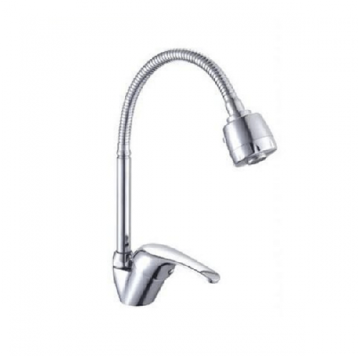 Rubinetto Miscelatore Per Cucina Canna Alta Flessibile Lavello Doccetta 52934 -