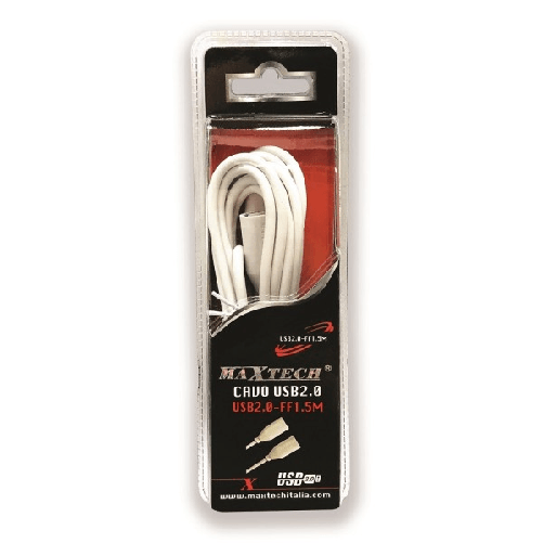 Cavo Usb 2.0 Femmina A Femmina Da 1.5 Metri Prolunga Maxtech Usb2.0-ff1.5m -