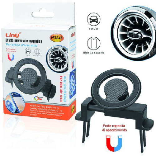 Supporto Universale Magnetico Auto Presa Aria Per Smartphone Mercedes Benz H3248 -