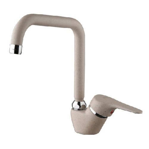 Rubinetto Miscelatore Lavello Fragranite Avena Per Lavello Cucina Monocomando -