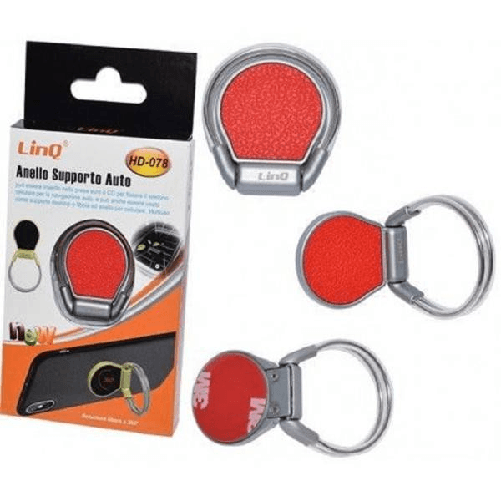 Anello Supporto Auto Per Smartphone Cellulare Presa Aria Lettore Cd Multiuso Hd-078 -