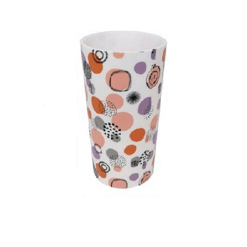 Bicchiere Portaspazzolini Dentifricio Sfere Astratte Bagno Accessori Arredo 87082 -