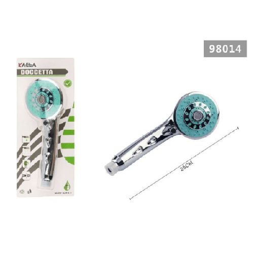 Kaela-doccetta Massaggio 25 Cm Bagno Soffione Doccia Cornetta Rotondo Moderno 98014 -