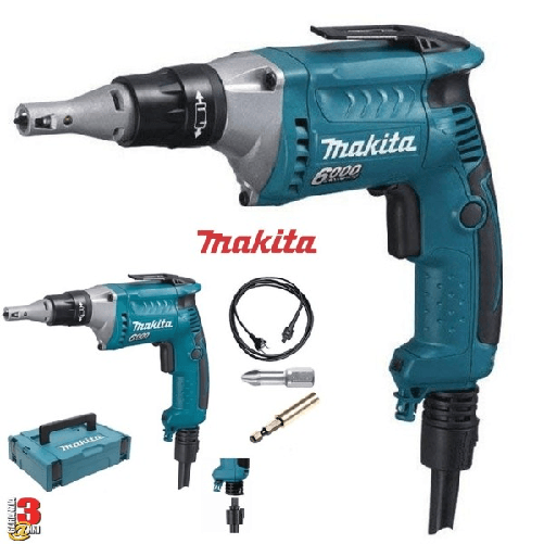 Makita -avvitatore Reversibile Per Viti Autoperforanti Cartongesso Makita Fs6300rxj 570w -