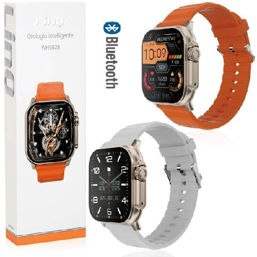 Linq-smartwatch Orologio Intelligente Bluetooth Smart Sport Cinturino In Gomma Wh5828 -