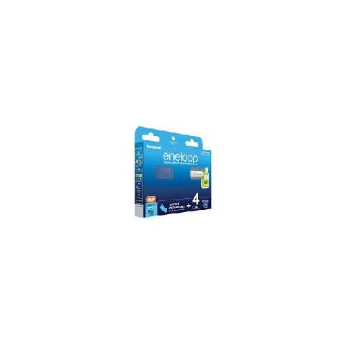 Panasonic Eneloop Micro AAA 800mAh Akkubox 4 Pezzi